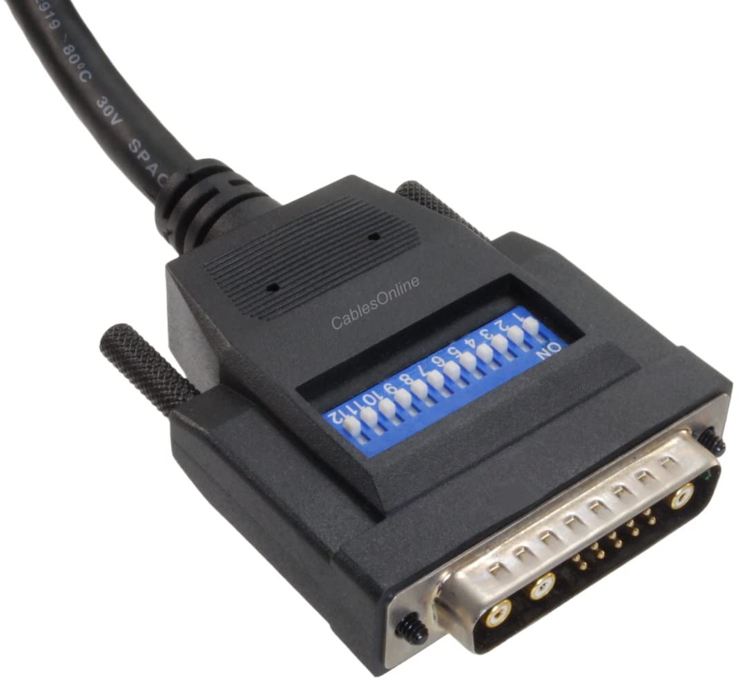 PCケーブル・コネクタ monitor display Amazon.co.jp: CablesOnline, 6フィート 13W3オス→SVGA (HD15) オス